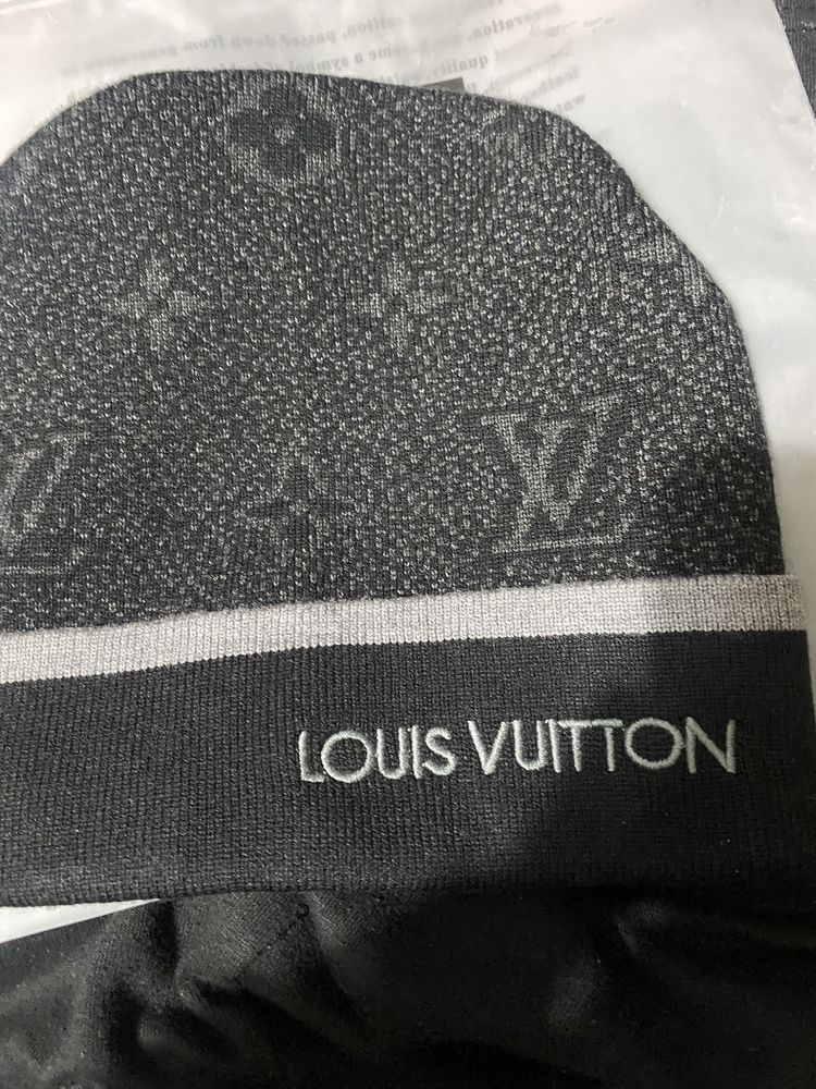 Gorro louis vuitton preto