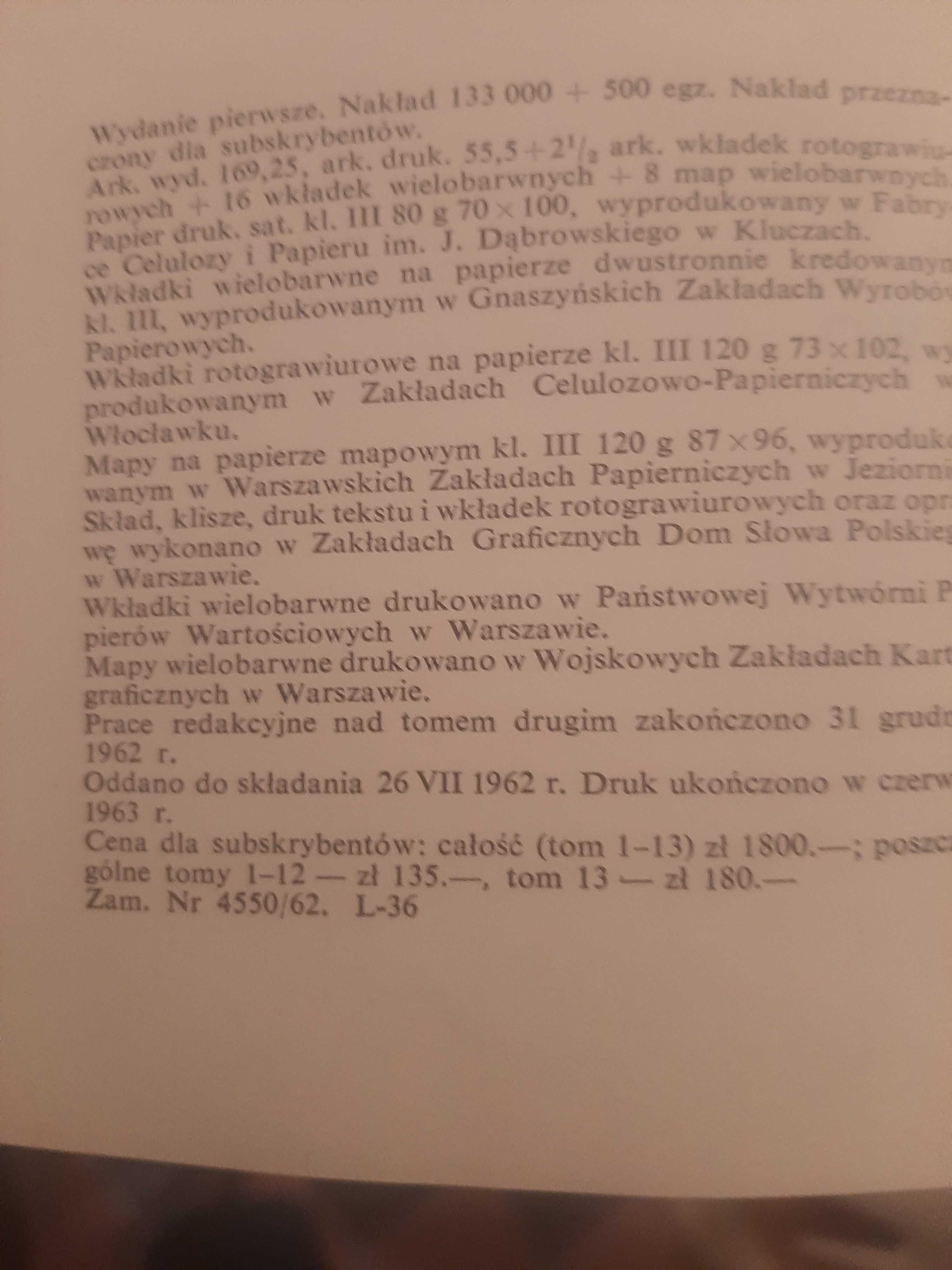 Wielka Encyklopedia Powszechna PWN - 13 tomów prl