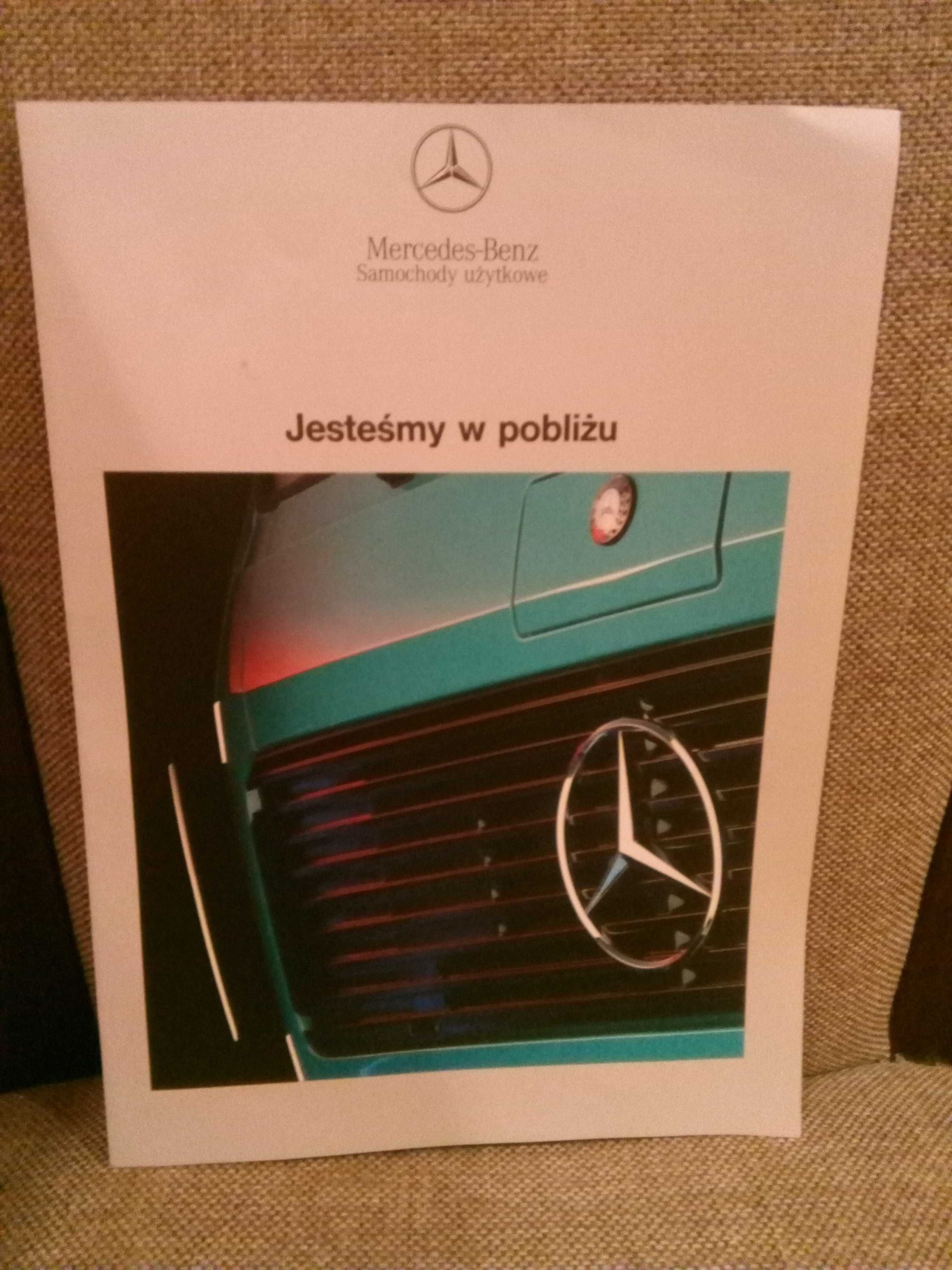 Prospekt, ulotka Mercedes Benz