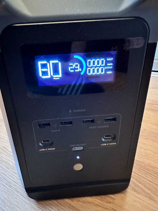 Зарядна станція EcoFlow DELTA 2 (ZMR330-EU)/1800Вт/1024Вт⋅год/LiFePO4