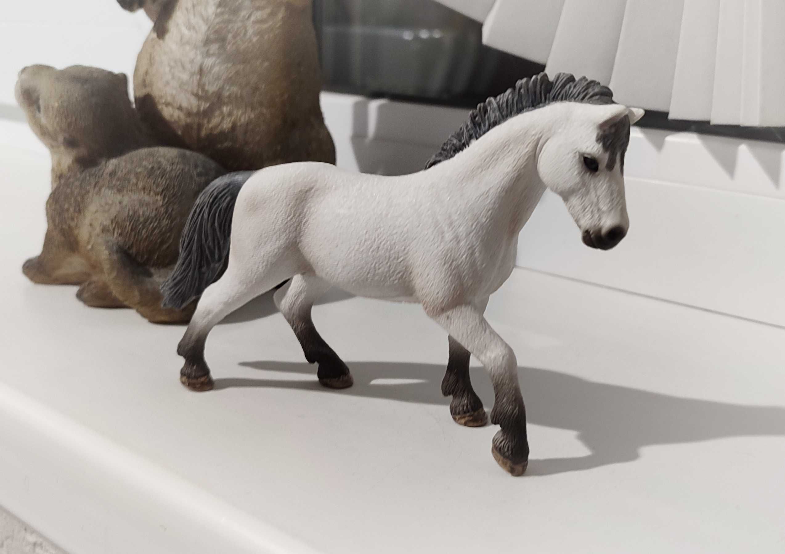 РЕДКИЕ Лошади Schleich Retired Кнабструппер Фьорд Камаргу