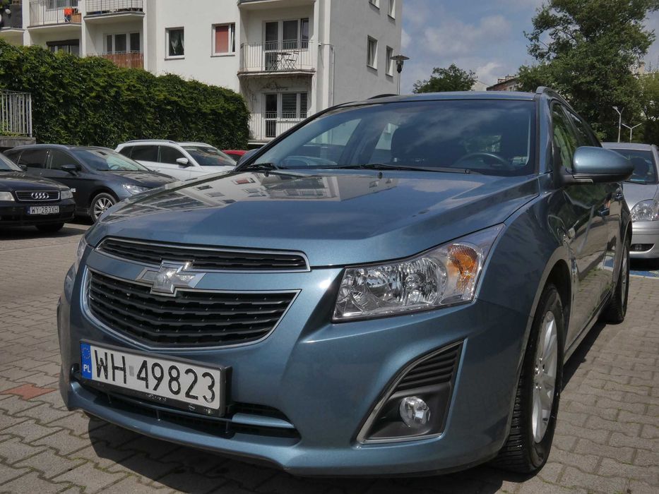 Chevrolet Cruze Combi, błękitny, piękny i doskonały!