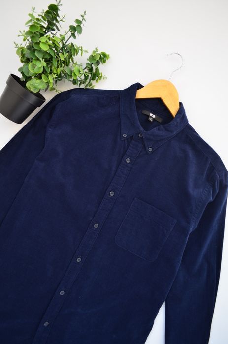 Чоловіча вільветова сорочка UNIQLO