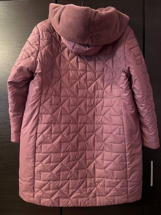 Куртка подовжена батал зимова