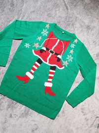 Sweter świąteczny Elfka XL