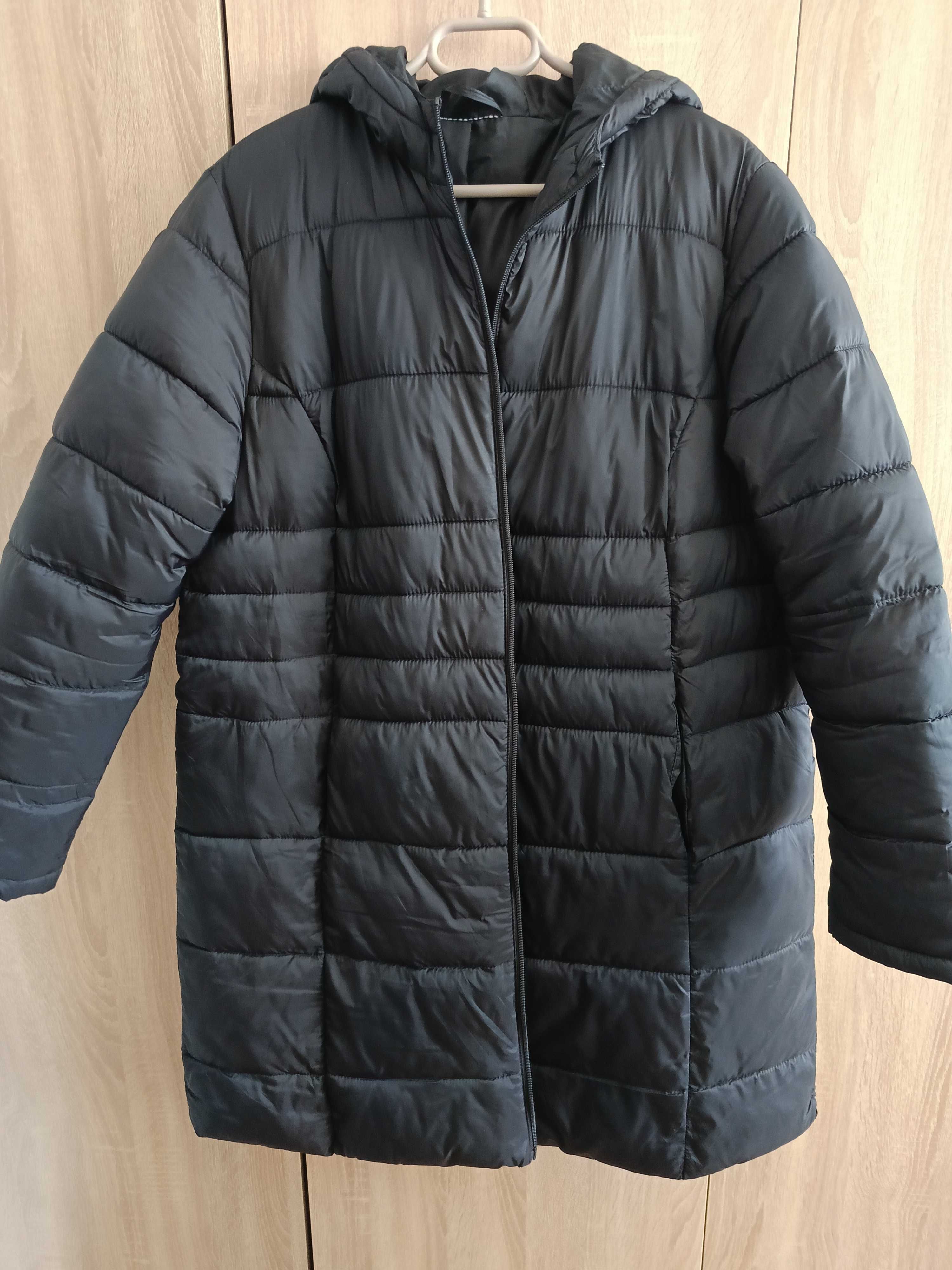 Kurtka damska parka 46 48 XL Janina zara Orsay Reserved mohito czarna