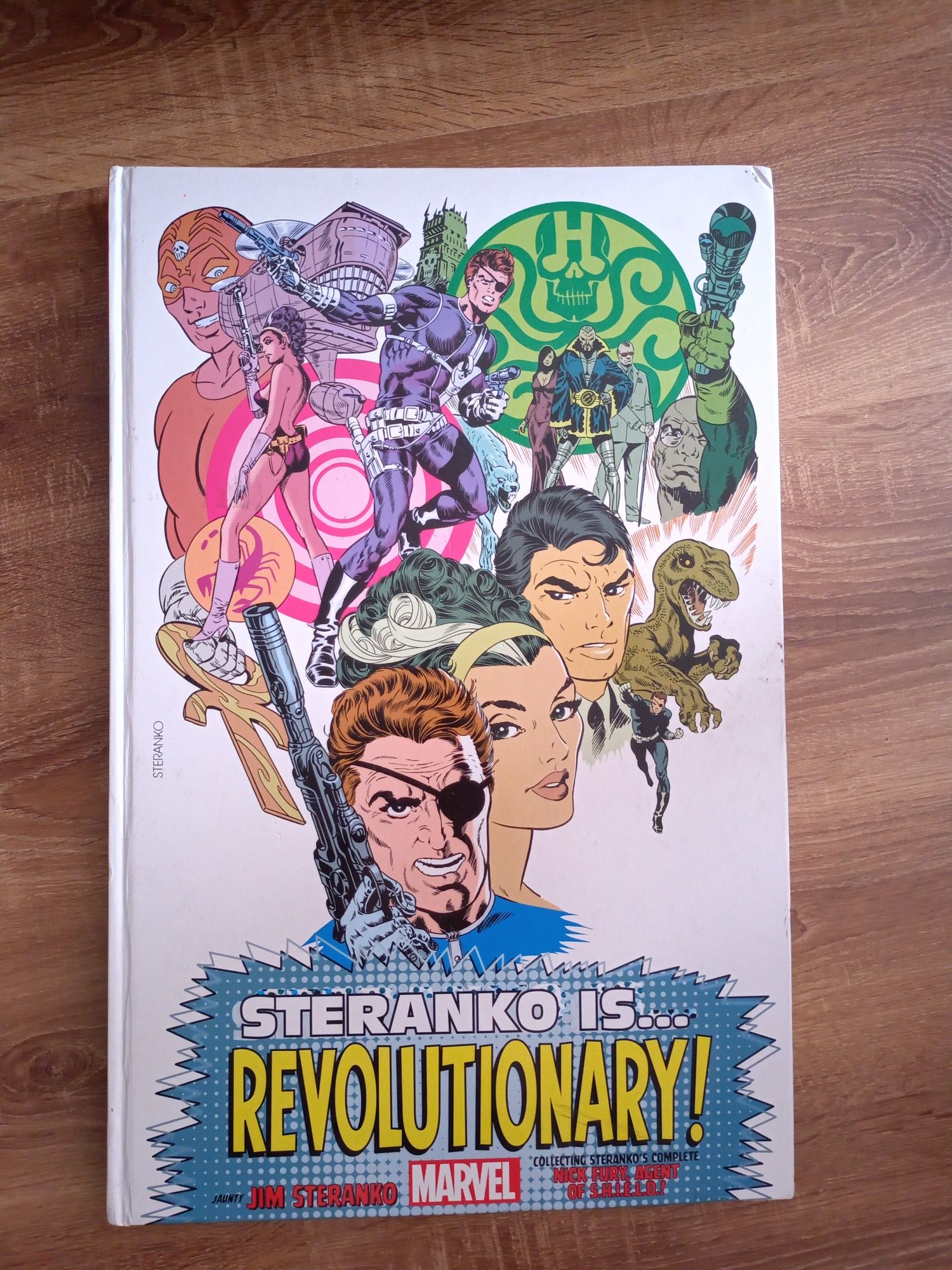 Ogromny komiks comics english Marvel Steranko is revolutionary