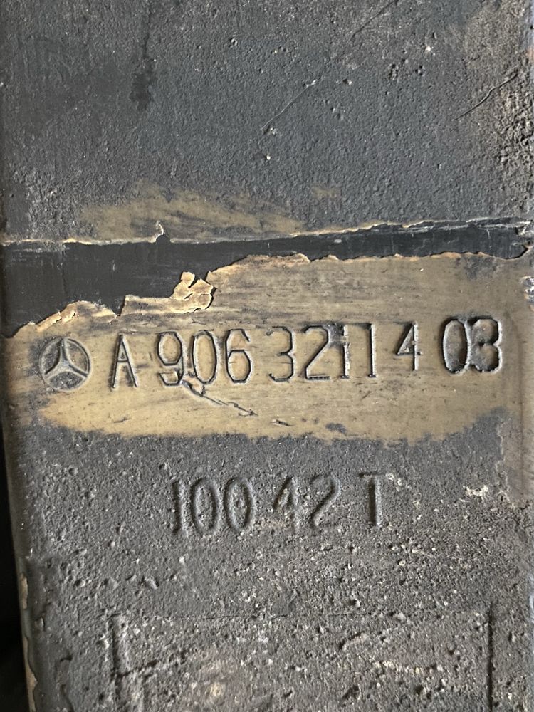 Передня ресора Mercedes Sprinter W906 Volkswagen Crafter A9063211403