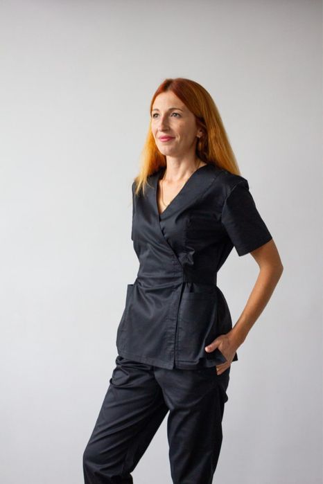 Медичний костюм ЕЛІТ СТРЕЙЧ | костюм для лікарів | розміри 42-62