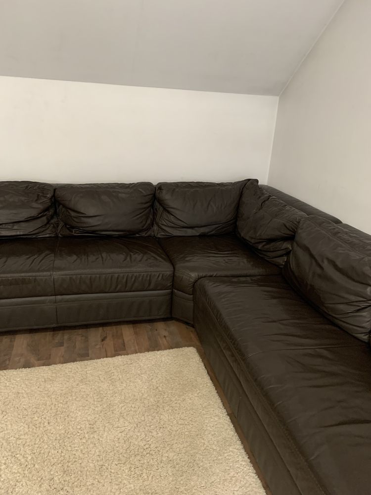 Narożnik skórzany, rozkladany, sofa skóra, kanapa rozkładana