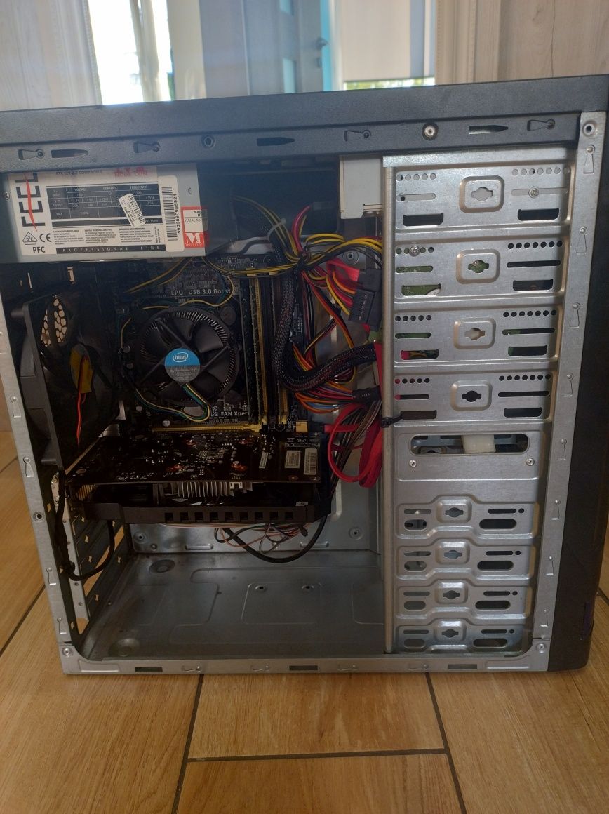 Okazja! Komputer Gtx i5 500gb HDD Win 10 Do Gier I Nauki