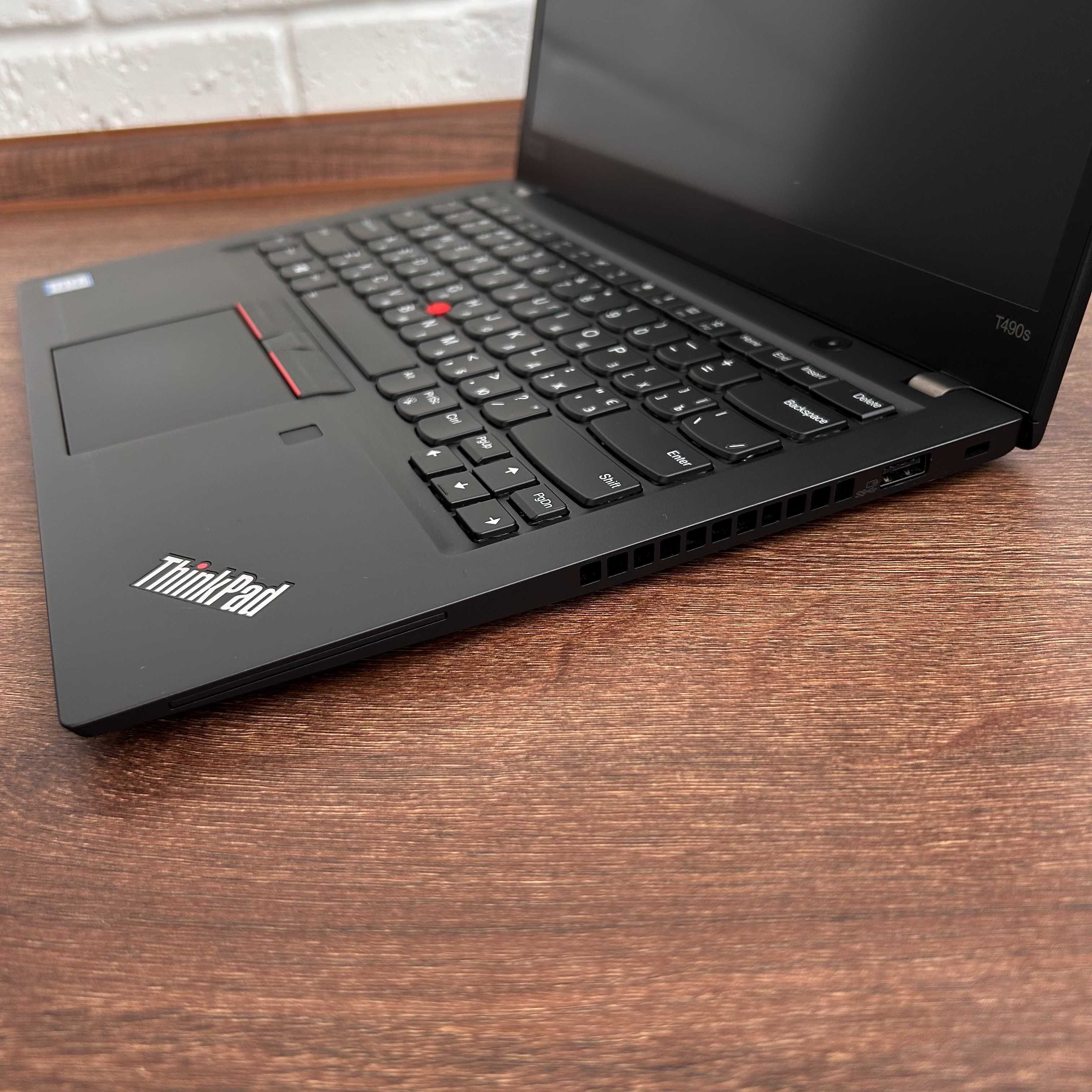 Ноутбук Lenovo ThinkPad T490s | 8 RAM | i5-8 Gen | 14 (IPS) FHD | 256