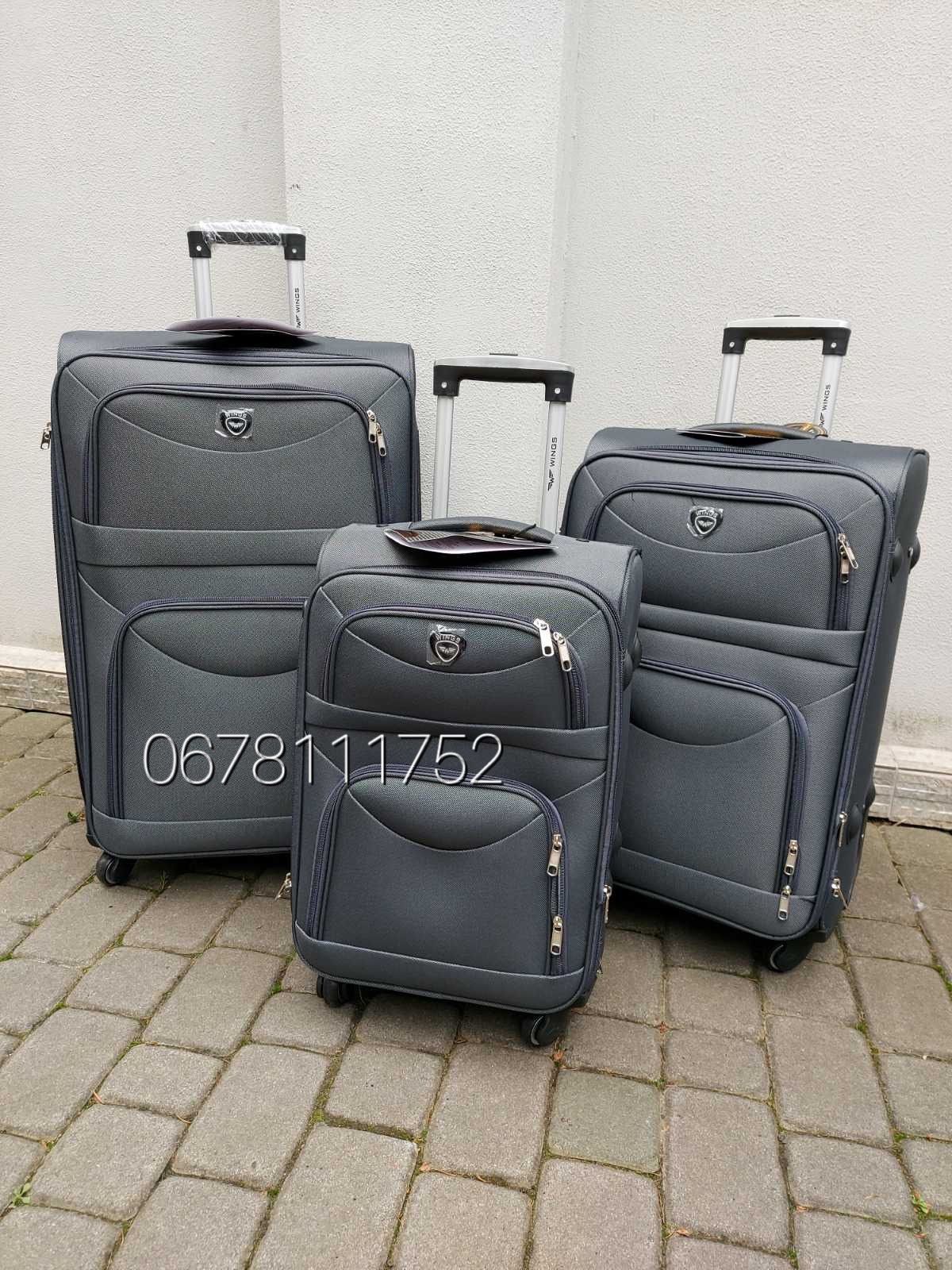 WINGS 6802 ( 4 кол.) Польща валізи чемоданы сумки на колесах
