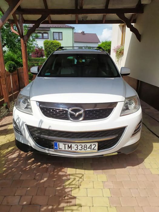 Mazda CX-9 mazda cx9 biała perła , jasne skóry , gaz  OKAZJA !!!