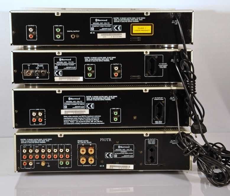 Wieża  Sherwood AX-7R, DS-7C , TX-7C, CD-7C.Piękny stan