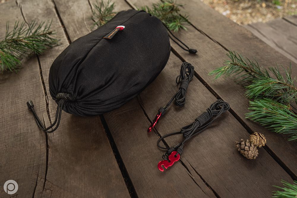 Hamak TigerWood Niedźwiedź czarny + moskitiera (TW.HN-BLK)