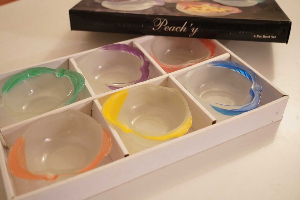 Conjunto de taças para aperitivos (NOVO)