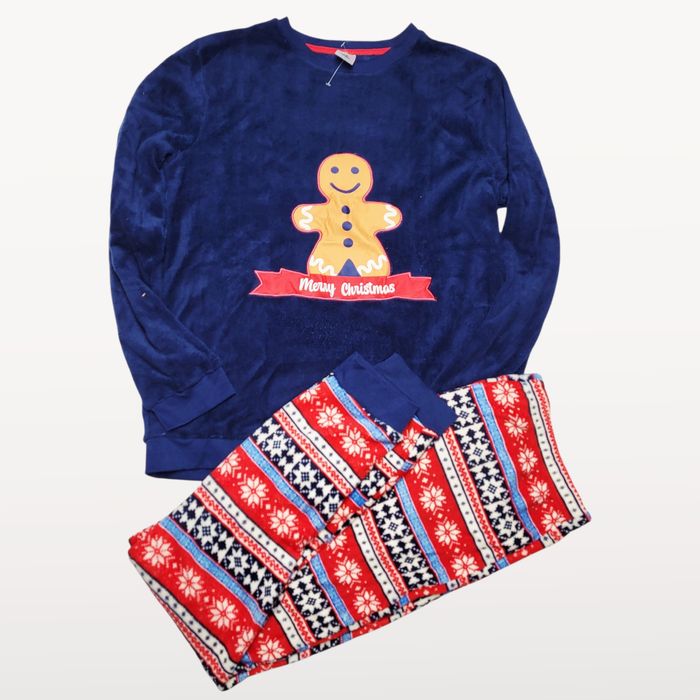 Piżama męska świąteczna polarowa roz.L/XL  Merry Christmas