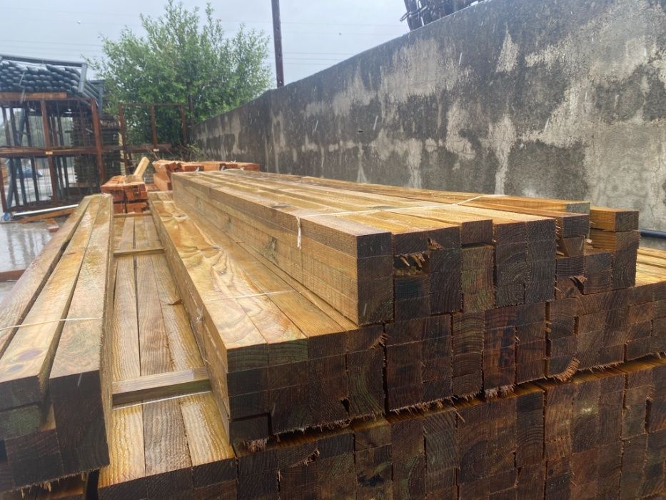 Ripa de Pinho Tratada Telhado