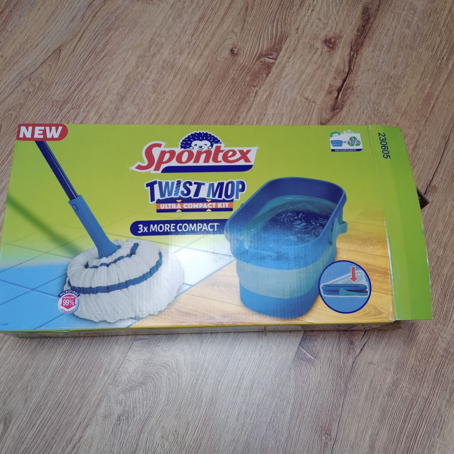 Mop z widerkiem składanym Spontex