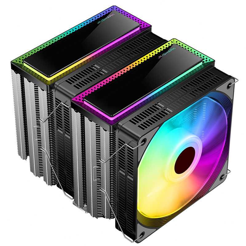 Chłodzenie CPU Procesora Aktywne ARGB Dual Fan INTEL AMD