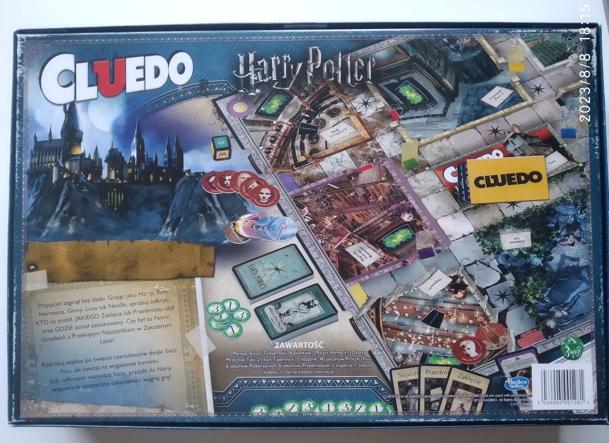 Gra planszowa Harry Potter Cluedo