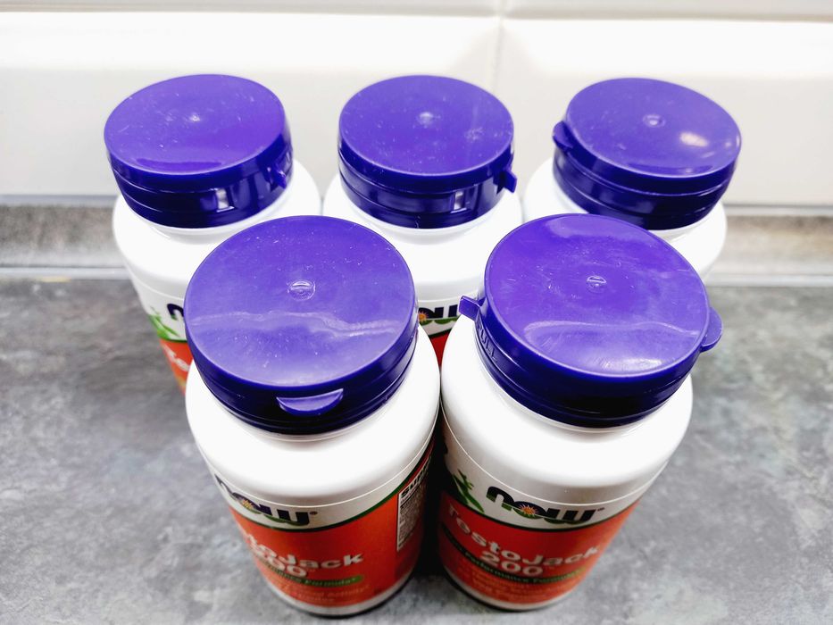 Now Foods, TestoJack 200 (60 капс.), бустер тестостерона