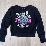 Lindex czarna bluza 146/152