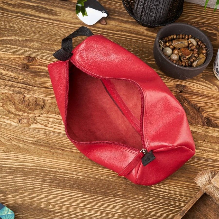 skórzana kosmetyczka vintage paolo peruzzi