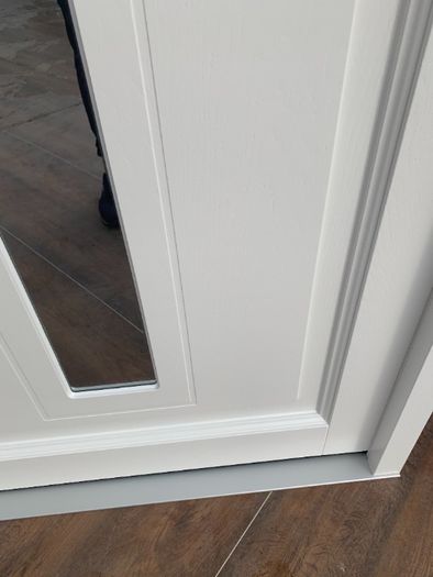 Drzwi drewniane zewnętrzne białe  Montaż CZYSTE POWIETRZE CAŁA POLSKA