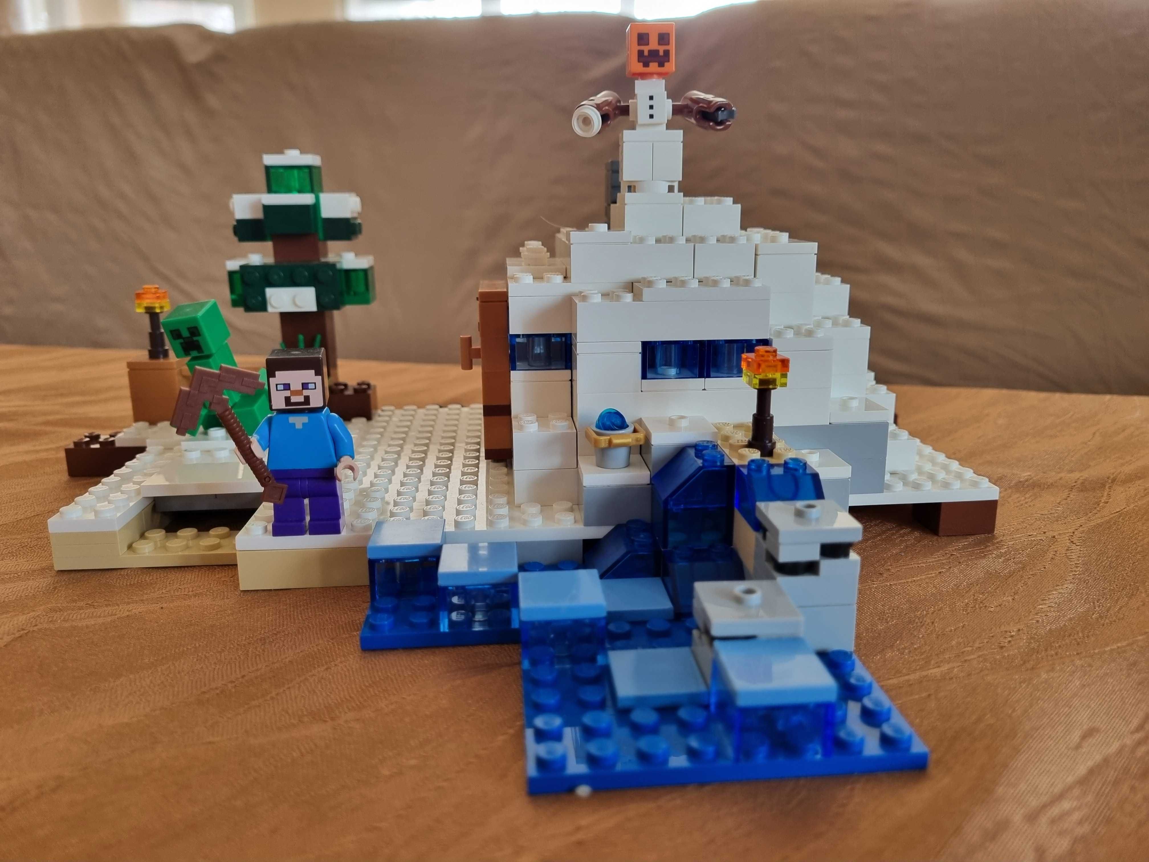 Lego Minecraft 21120 Śnieżna kryjówka.
