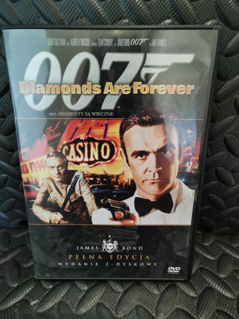 James Bond 007 - Diamenty są wieczne - DVD stan idealny