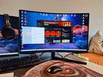 Monitor zakrzywiony 144hz 1ms Samsung Odyssey G5 27 cali