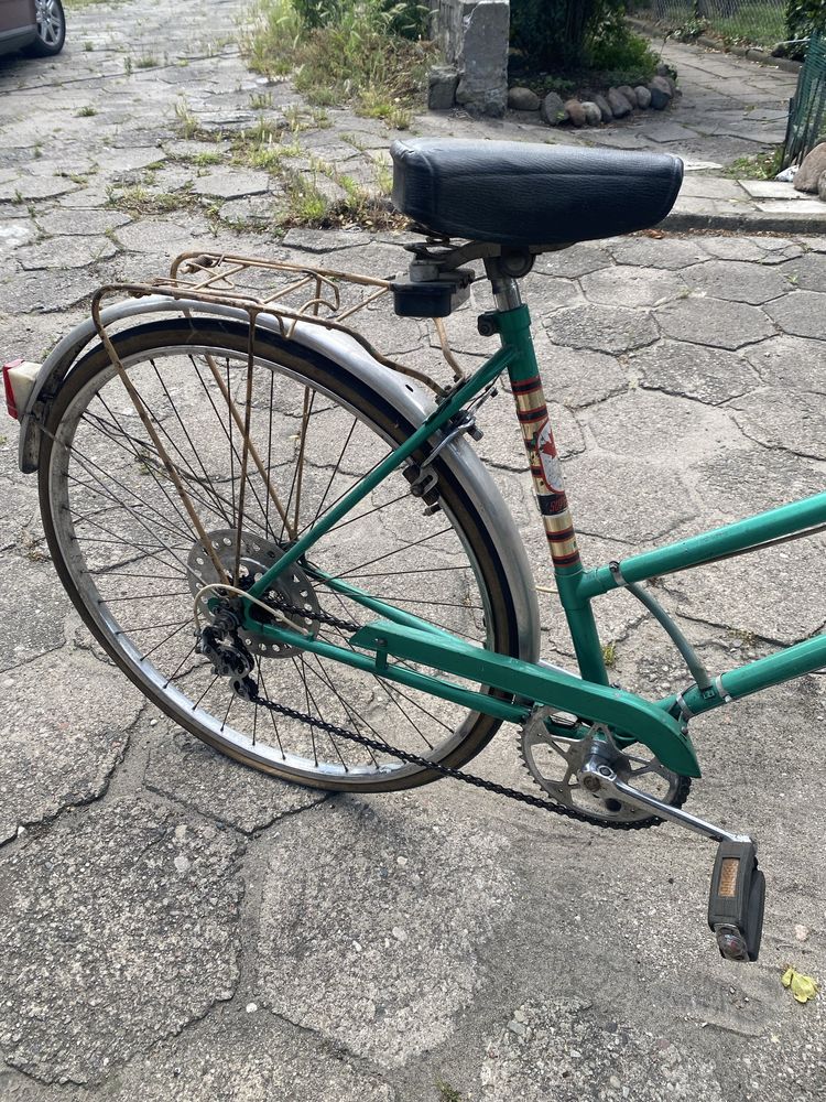 Zabytkowy rower retro ZZR Wilga damka