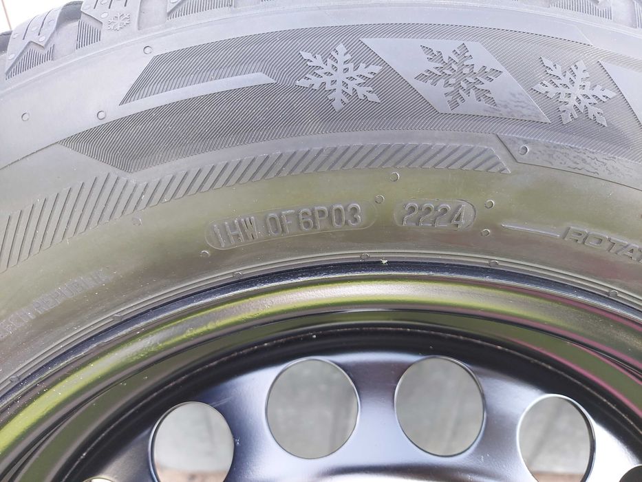 Felgi i kołpaki R15 6,5 cala ET35