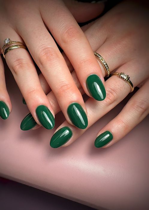 Paznokcie hybryda, żel, przedłużenie na formie