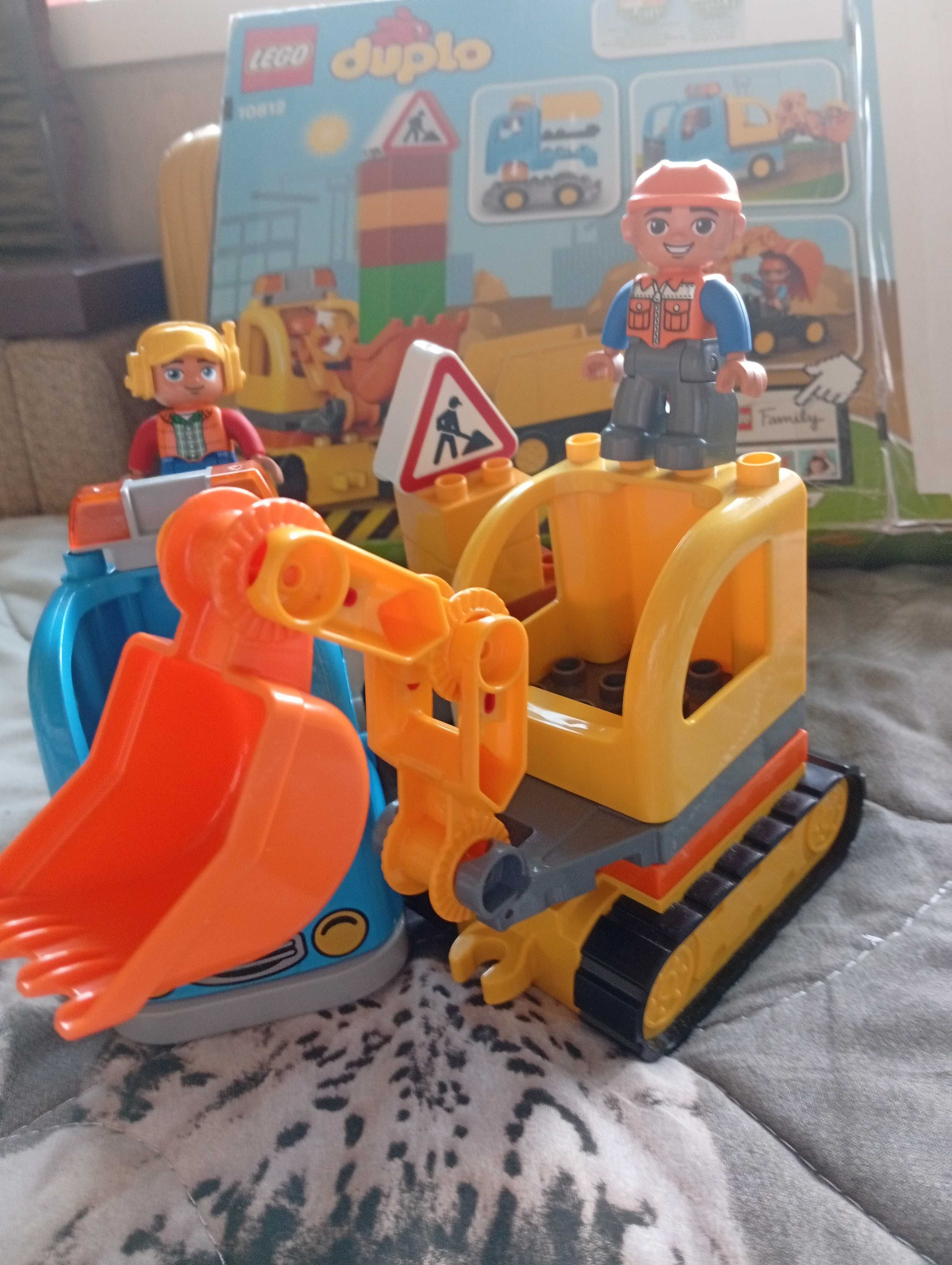 Lego Duplo Вантажівка та гусеничний екскаватор 10812 оригінальний.