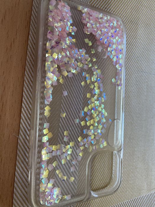 Silikonowe etui iPhone 11 brokatowe przepiękne