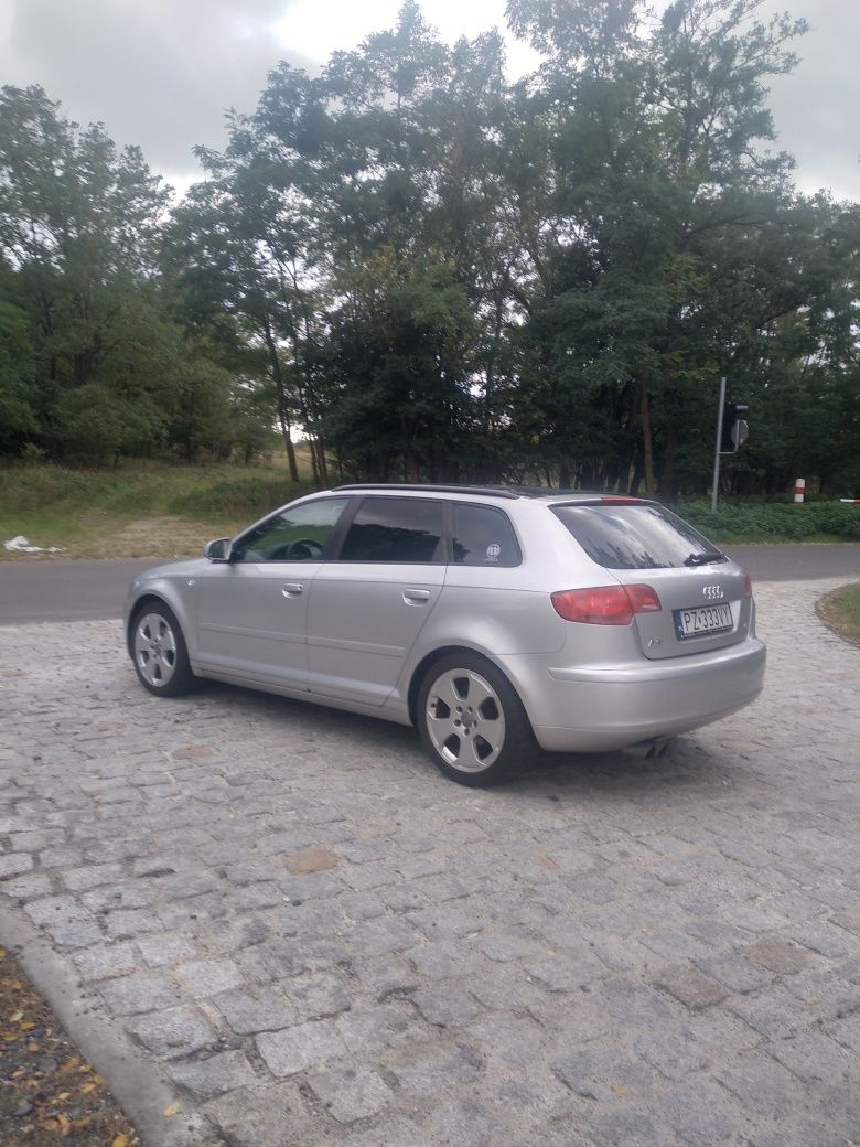 Audi a3  2007r sportBeck  automat panorama dach benzyna 200km Zamiana