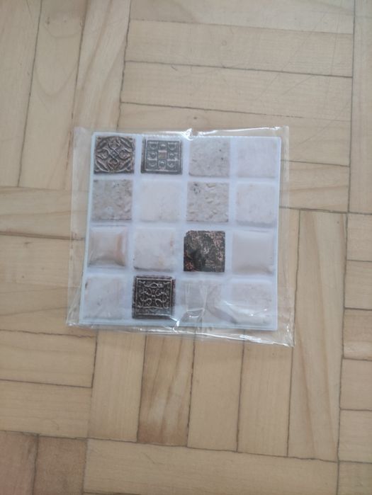 10szt. Naklejki w mozaikowe wzory, samoprzylepne