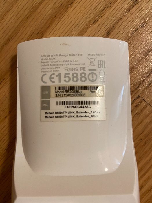 Repetidor WiFi TP-LINK RE200 Extender