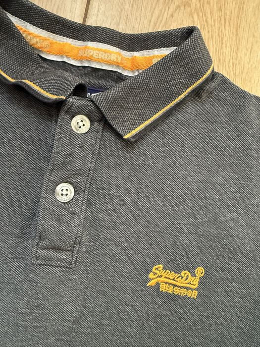Szary T-shirt Superdry premium L