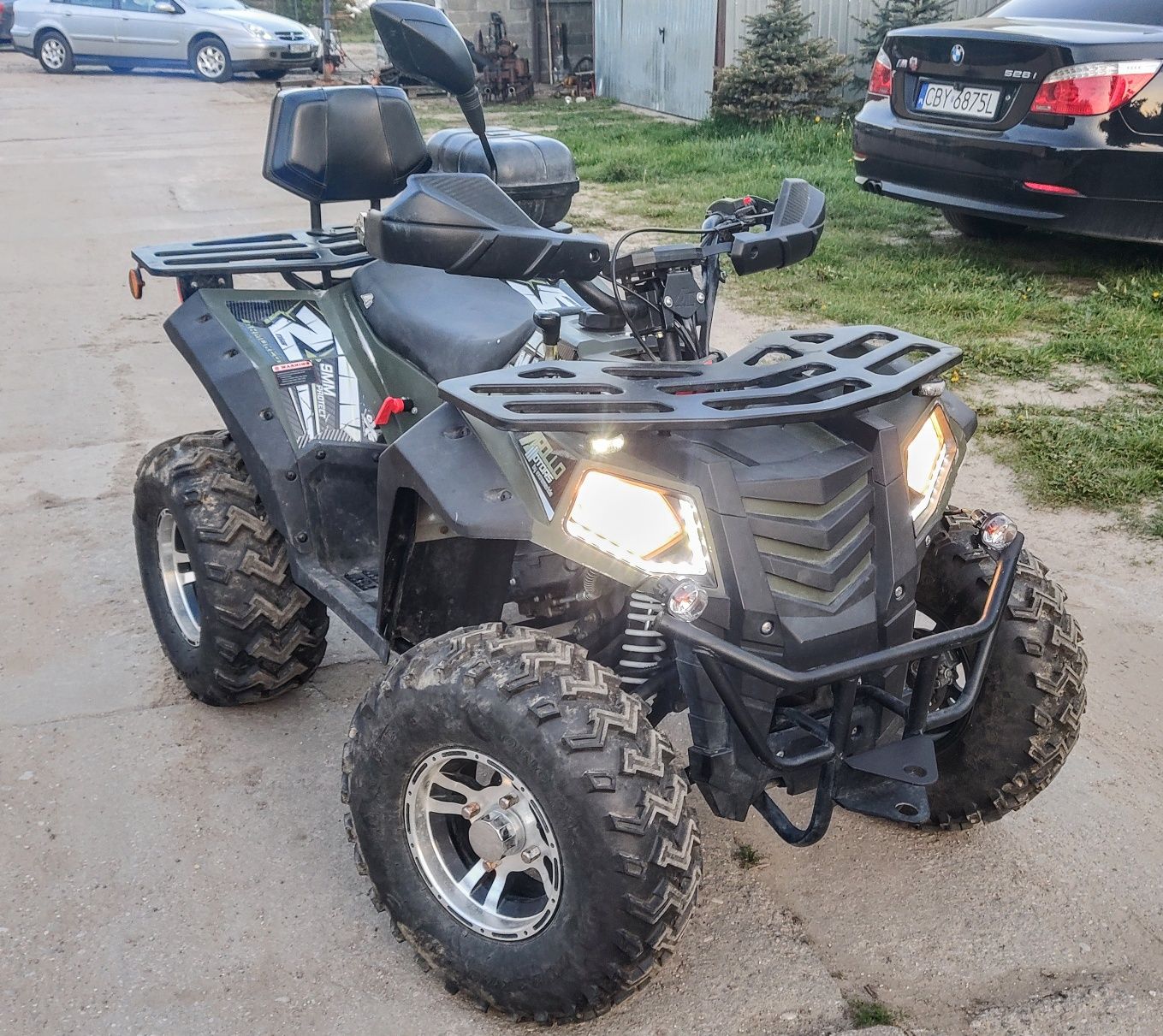 Quad 250 APOLLO MAGNUM homologacja dokumenty rejestracja