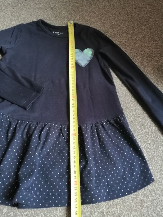 Granatowa bluzka tunika 122 Carry