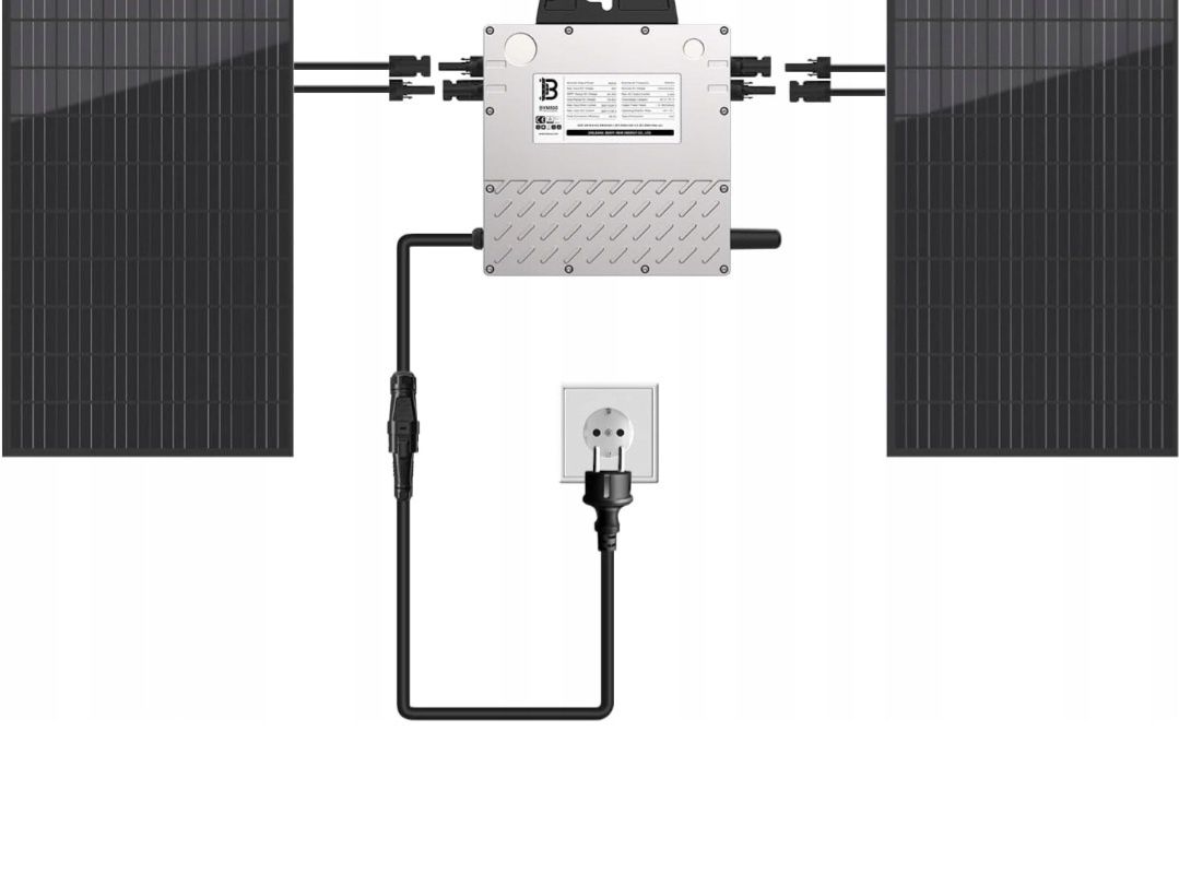 MIKROINWERTER falownik 800 W sieciowy Wi-Fi BLUETOOTH aplikacja