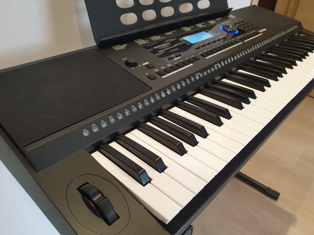 Синтезатор Kurzweil Kp110 з мікрофоном  vs Casio Yamaha
