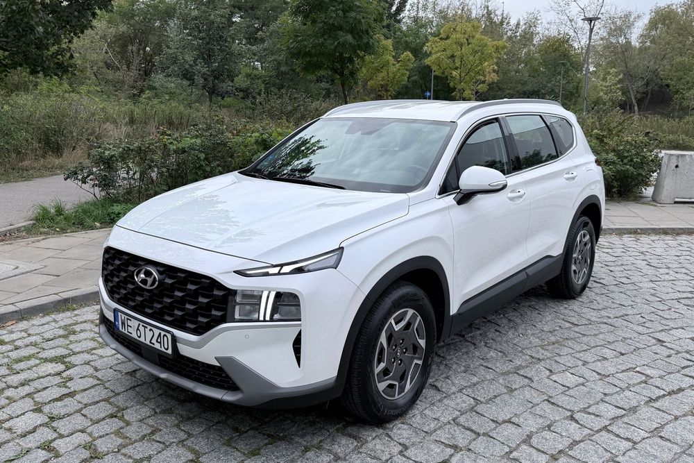 Hyundai Santa Fe Faktura VAT23%, Salon POLSKA, KeyLess, Kamera, 7 osobowy, Aktywny temp