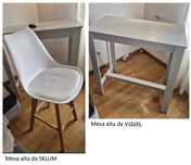 URGENTE - Mesa alta + Cadeira de balcão pelo valor simbólico de 15 EUR