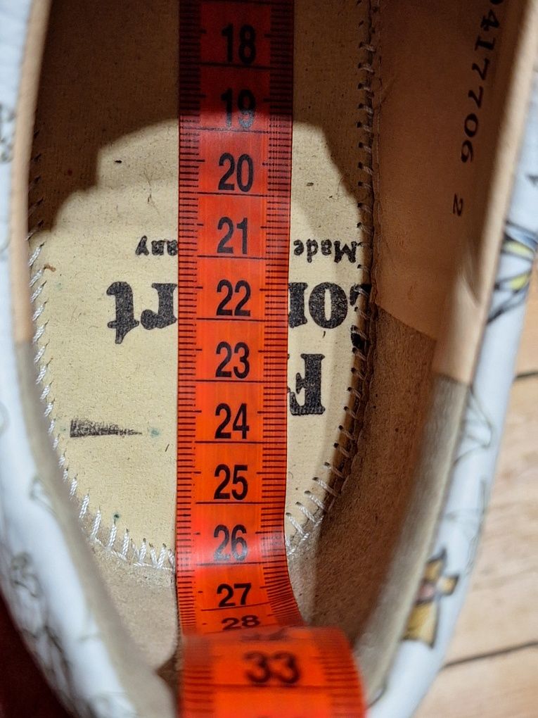 Damskie skórzane sneakersy Finn Comfort rozmiar 41 26cm