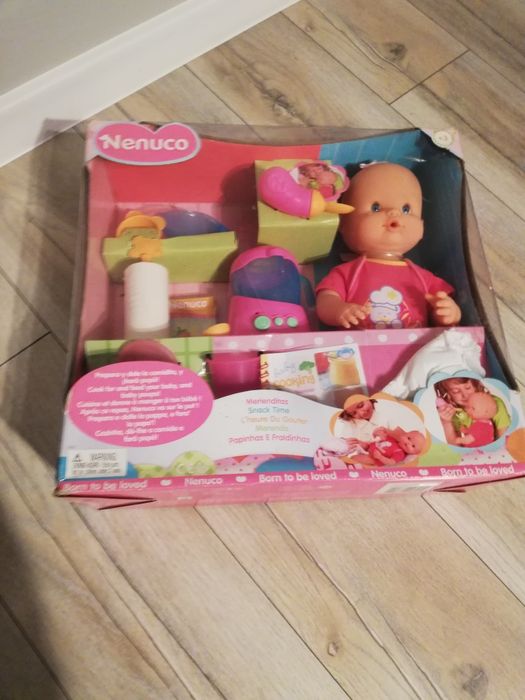 Nowa lalka dla dzieci NENUCO + akcesoria